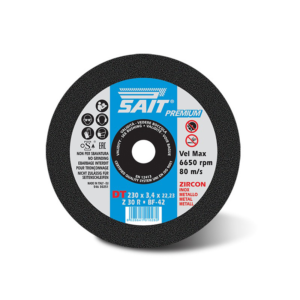 DISCO DE CORTE ZIRCONIO METAL INOX