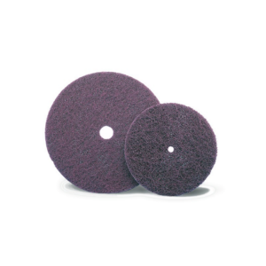 DISCO FIBRA 6" MARRON GRANO FINO